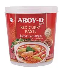 AROY-D RED CURRY PASTE, 400g