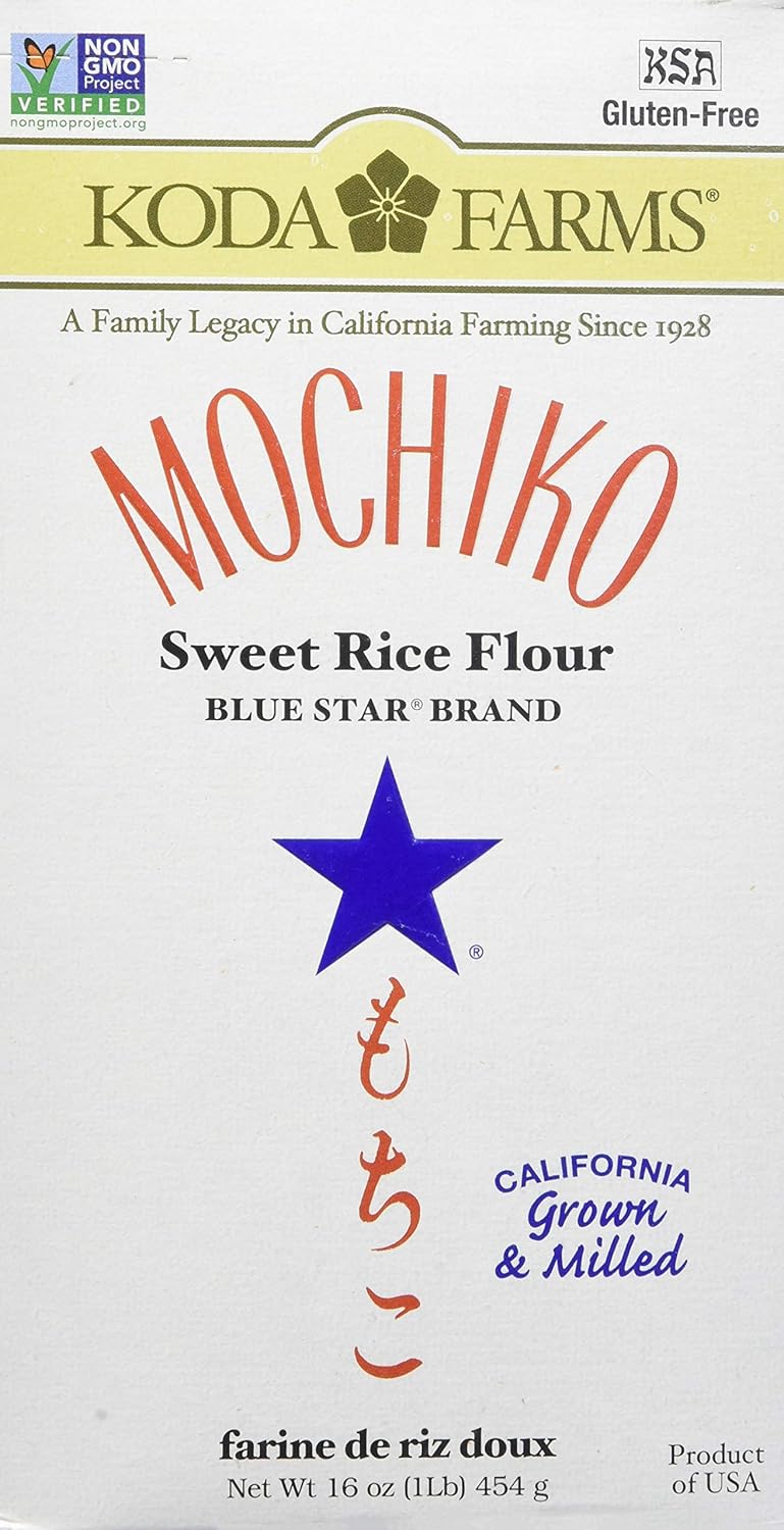 Blue Star Koda Farms Mochiko Sweet Rice Flour, 1 lb