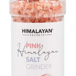 Himalayan Secrets Pink Himalayan Salt Grinder, 8 oz (225g)